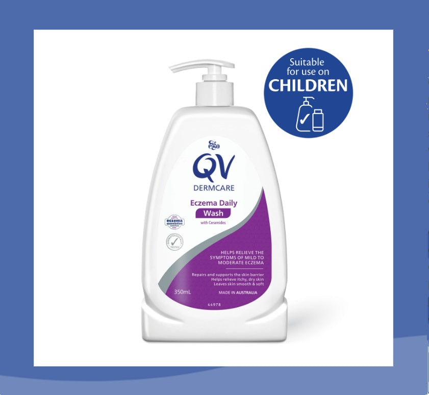 Qv Dermcare Eczema Daily Wash 350ml