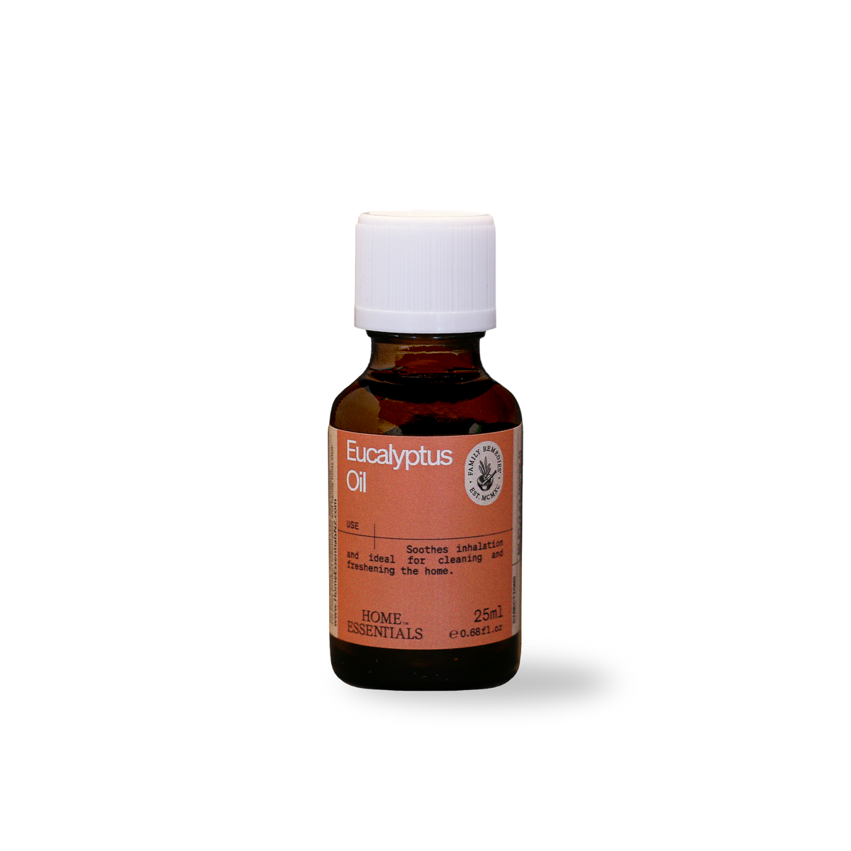 Home Essentials Eucalyptus Oil 25ml front view