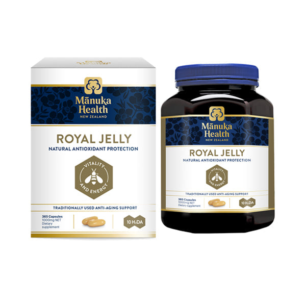 Manuka Health Royal Jelly Capsules 1000mg 365 capsules