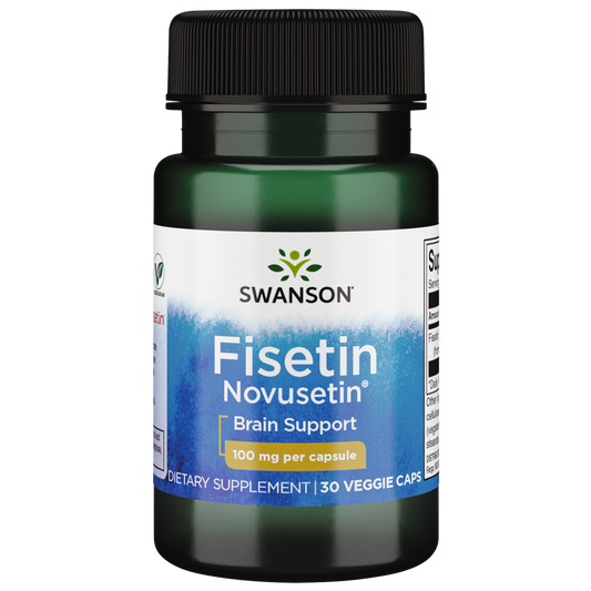 Swanson Fisetin Novusetin® 100mg 30VC