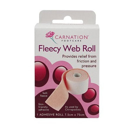 Carnation Fleecy Web Roll