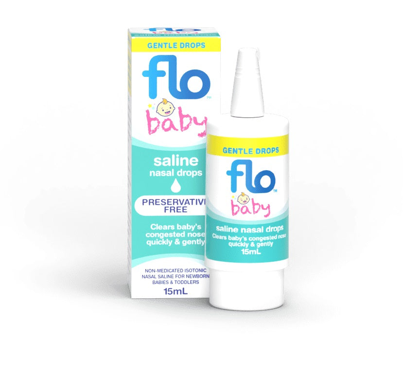 FLO Baby Saline Drops 15ml