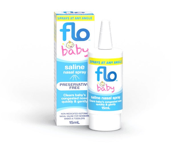 FLO Baby Saline Nasal Spray 15ml