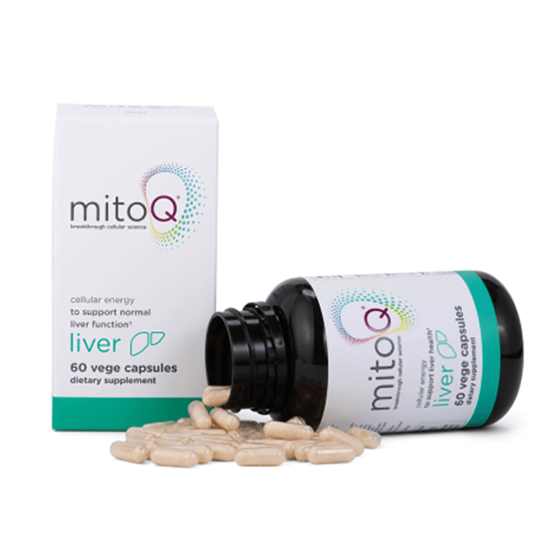 MitoQ Liver Care Capsules 60c Advanced liver support,antioxidant Digestion gallbladder liver function,issues,liver,Liver Care,liver cleanse,liver detox,liver detoxification,Liver Energy Boost,liver function,liver guard,liver health,Liver or kidney disease
