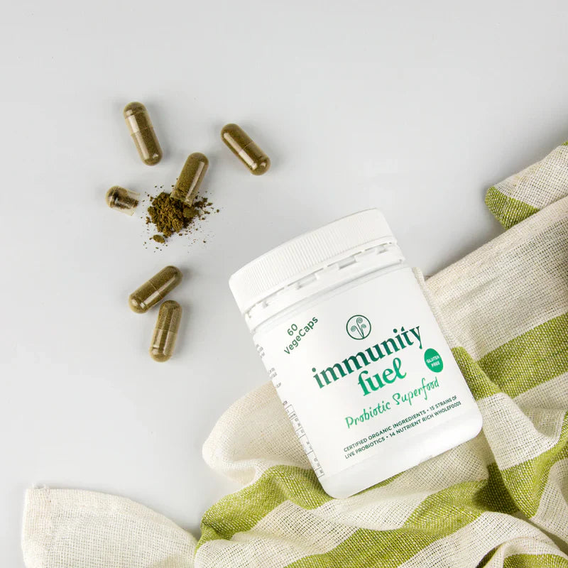 Immunity Fuel Gluten Free Probiotic Superfood - 60 VegeCaps