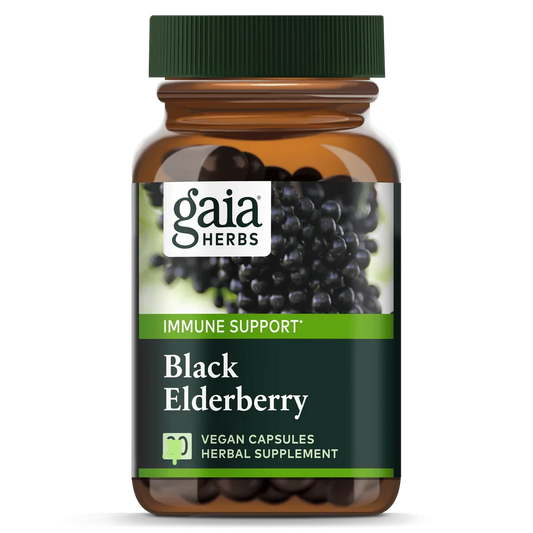 gaia Black Elderberry 60 capsules