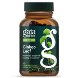 Gaia Herbs Ginkgo Leaf 60 Capsules