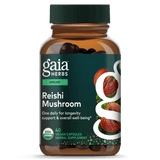 Gaia Herbs Reishi Mushroom 40 Veggie Caps