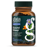 Gaia Herbs Sound Sleep 60 Veggie Caps | Deep Relaxation & Sleep Support