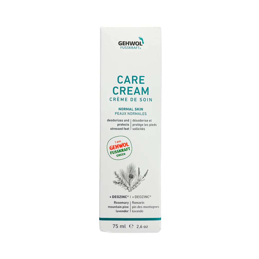 Gehwol Fusskraft Green Foot Cream 75ml – Daily Refreshing &amp; Deodorising Cream for Normal Skin