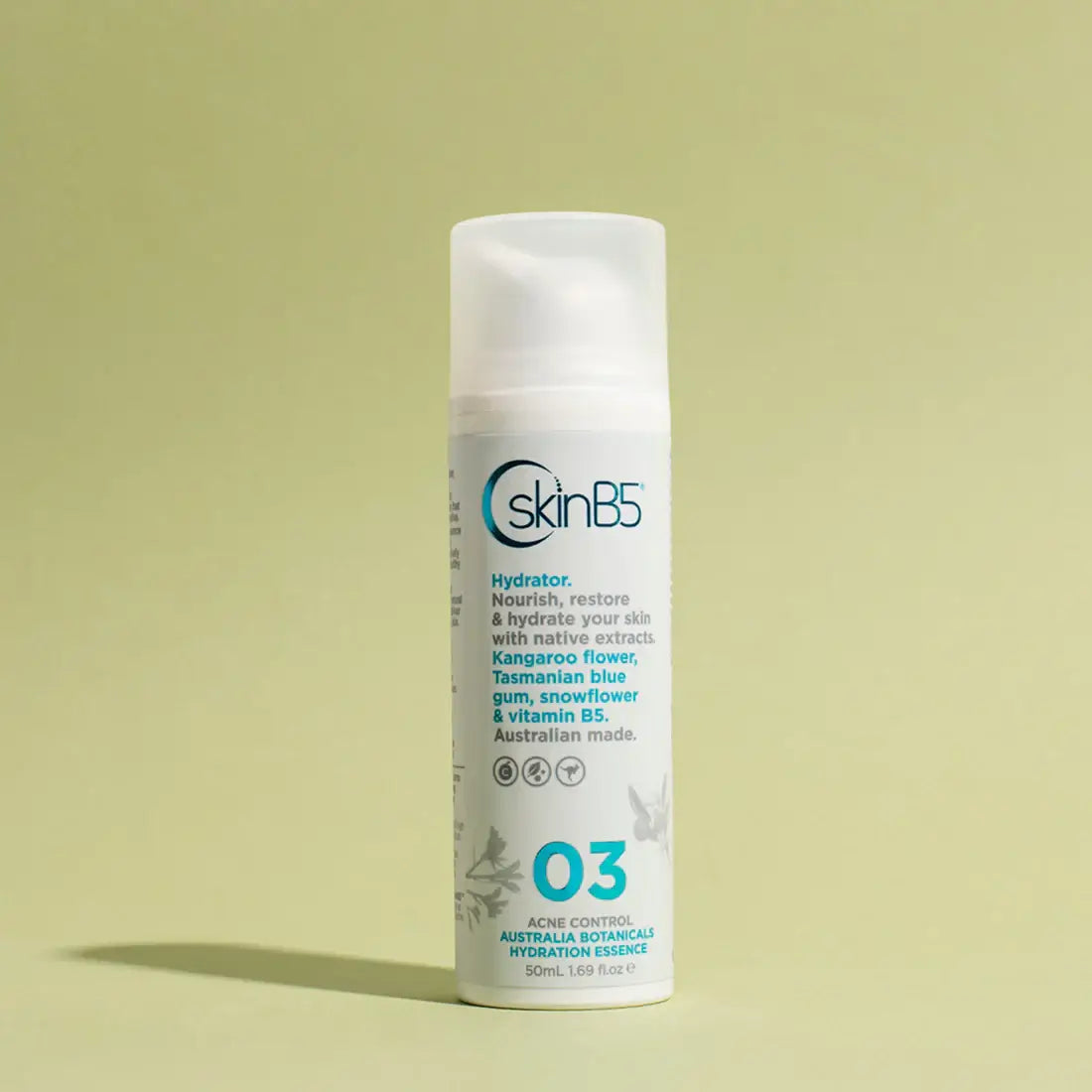 Skin B5 Acne Control Australian Botanicals Hydration Essence 50ml Acne Treatment,Clear Complexion,Clear Skin,Combination Skin,cracked skin,dry skin,dry skin cream,Dry Skin Gel,dry skin wash,Healthy Skin,Hydrating Skin Care,itchy dry skin,itchy skin,Moistu