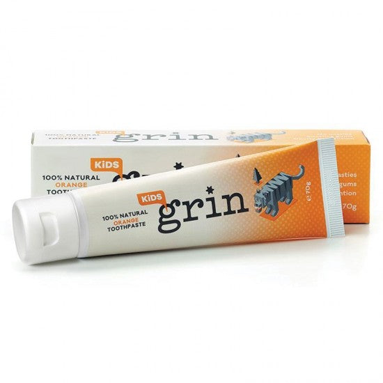 Grin Pure Natural Organic Children's Toothpaste Orange Flavor 70g