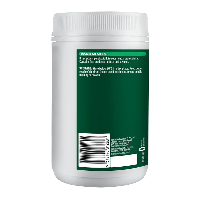 Thompson's Omega-3 Odourless Fish Oil 400 Capsules cheaper than bargain chemist,cheaper than chemist warehouse,cheaper than pharmacy direct,covid,Immunofort,issues,Milk Thistle 42000mg,new,organic zinc,thompsns organic zinc,thompsons,zinc