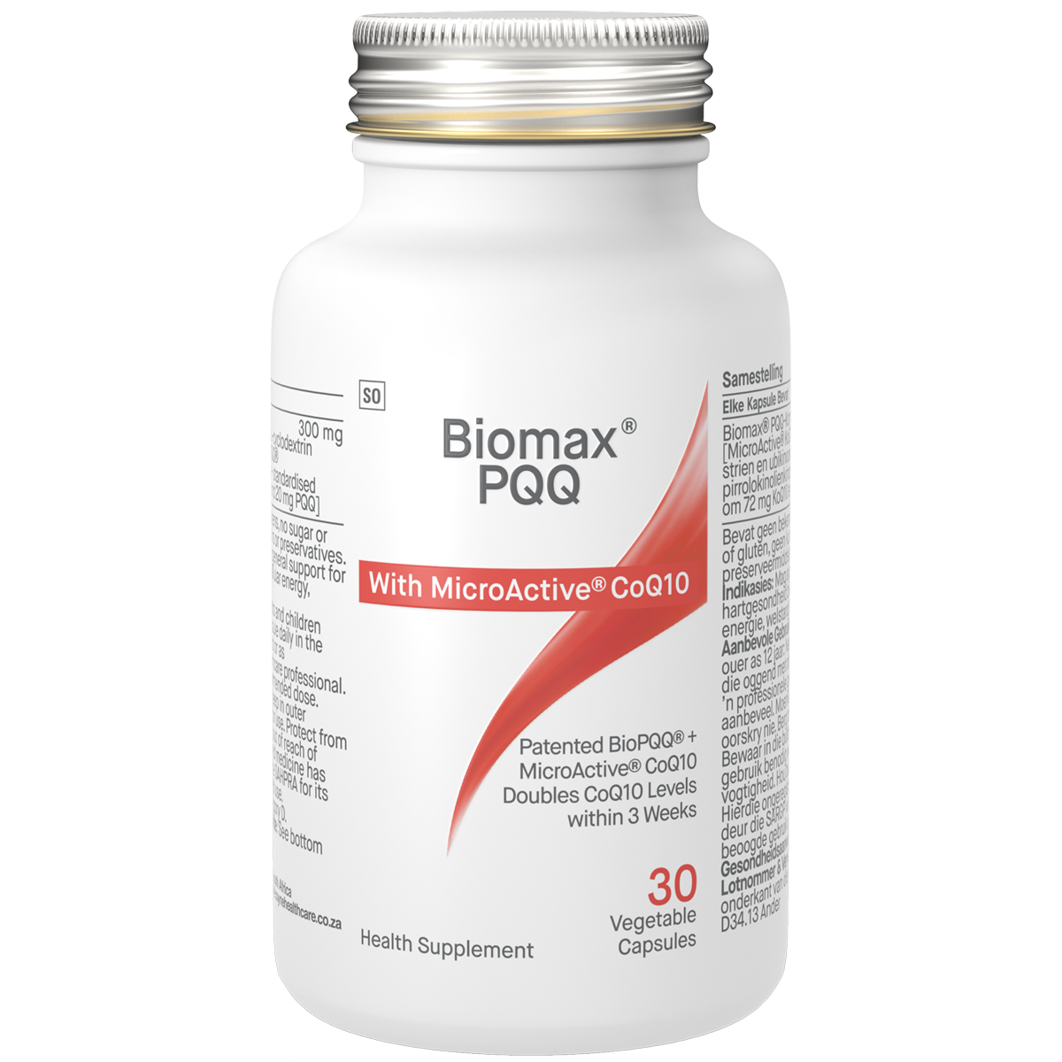 Biomax PQQ with CoQ10 Complex 300mg 30VC