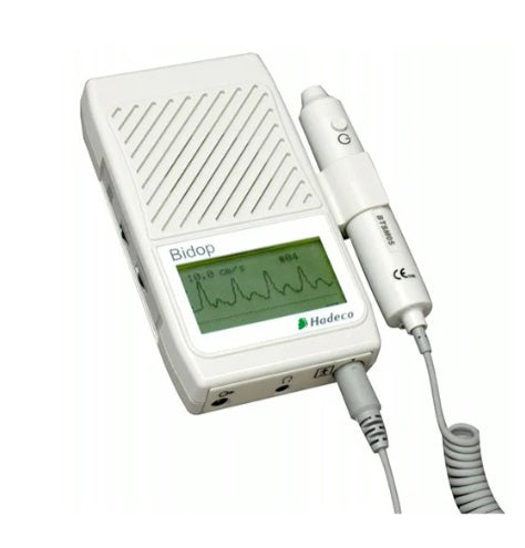 HADECO BIDOP ES100V3 BI-DIRECTIONAL DOPPLER COMPLETE WITH LCD AND 8MHZ PROBE