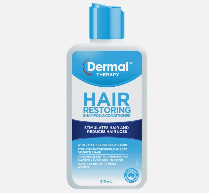 Dermal Therapy Hair Restoring Shamp & Cond 210ml