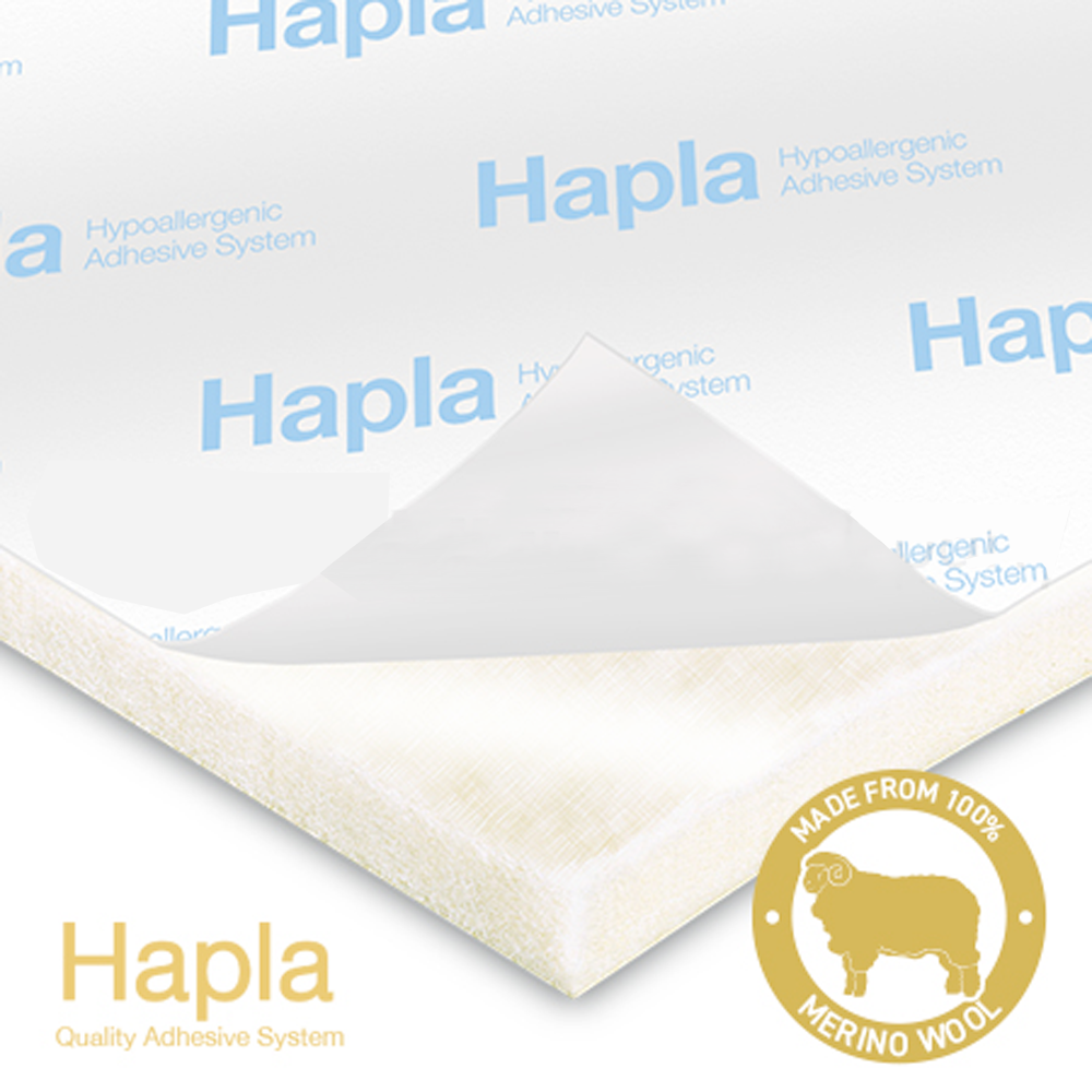 Hapla Gold Pure Wool Adhesive Felt