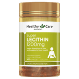 Healthy Care HC Soy Lecithin Capsules 1200mg 100 Capsules healthy care soy lecithin,issues
