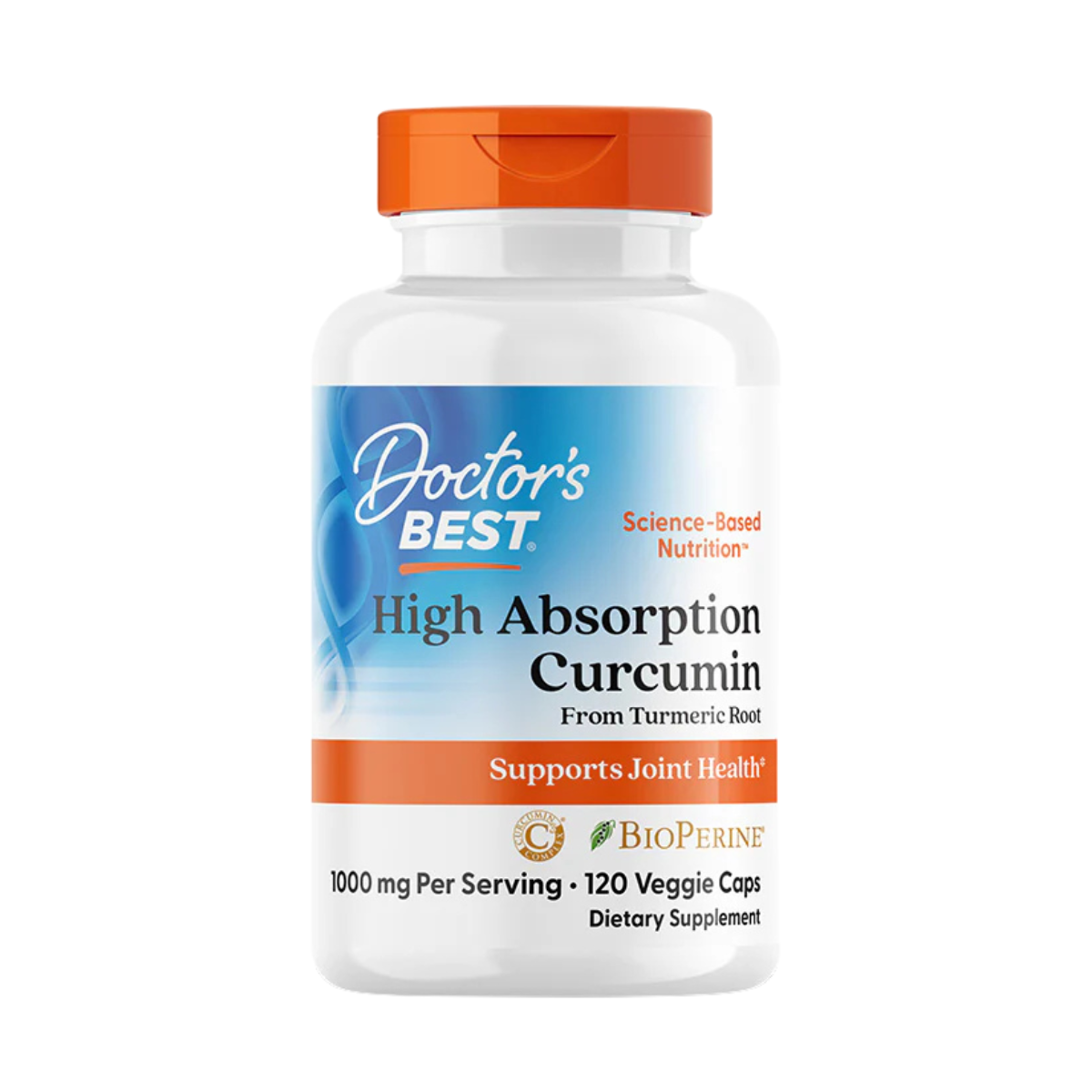 Doctor's Best High Absorption Curcumin C3 with BioPerine 500mg