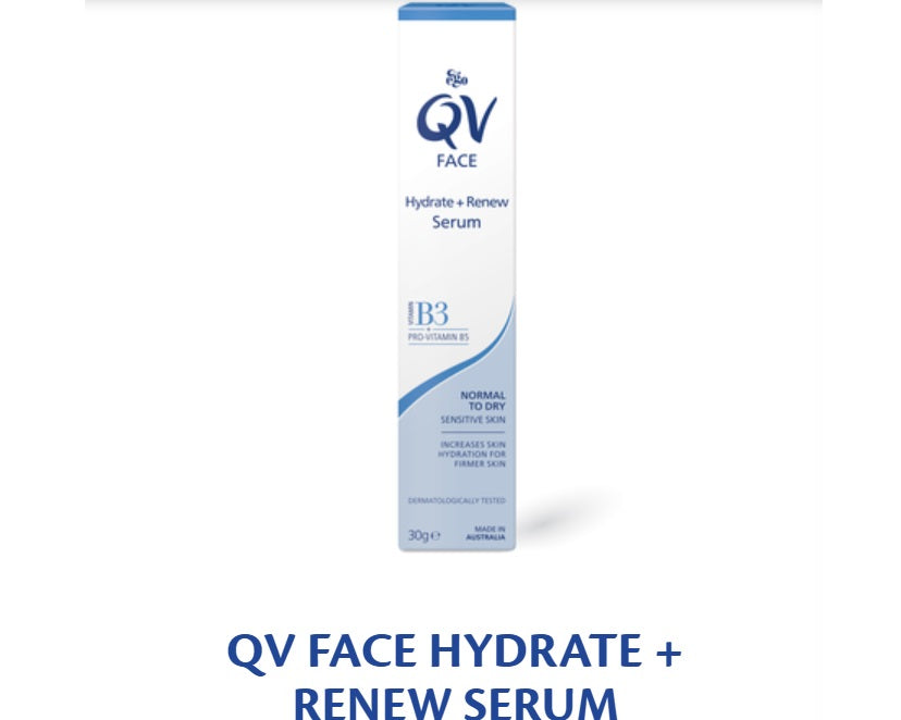 Qv Face Hydrate & Renew Serum 30g