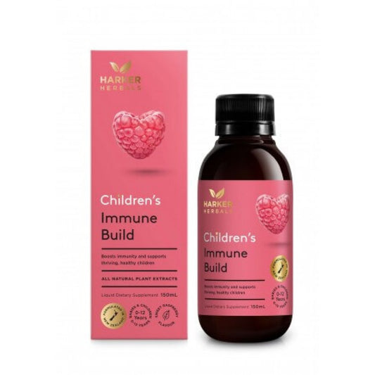 Harker Herbals Childrens Immune Build Liquid 150ml - Winter Super Sale ! Winter Super Sale !