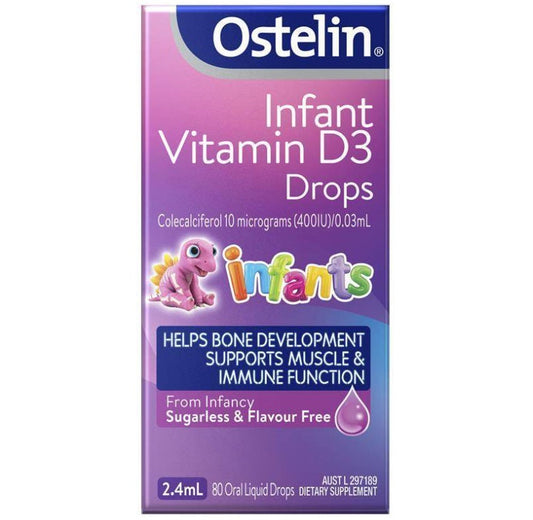 Ostelin Newborn Vitamin D3 Drops 2.4ml