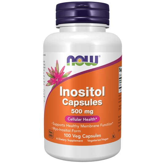 Now Inositol 500 mg 100 vegecaps - DominionRoadPharmacy