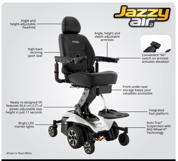 Pride Jazzy Air Power Chair