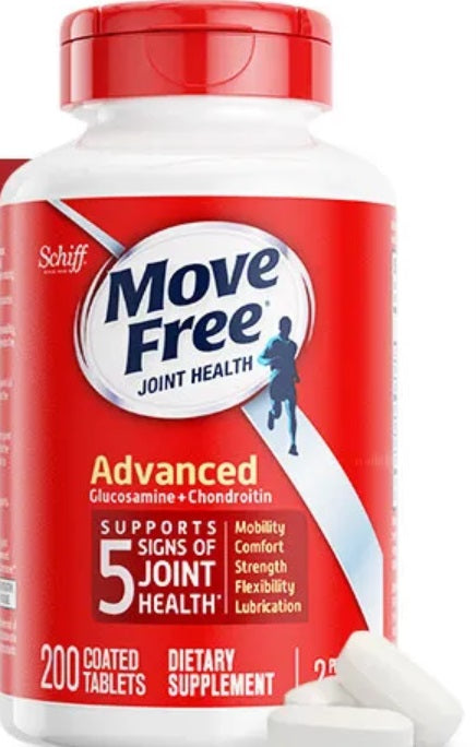 Move Free Joint Health Advanced Glucosamine + Chondroitin 200 tablets