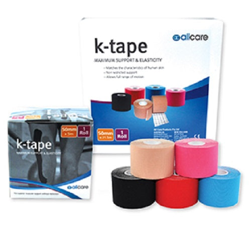 ALLCARE PREMIUM K-TAPE - 50mm x 5m - Pakuranga Pharmacy