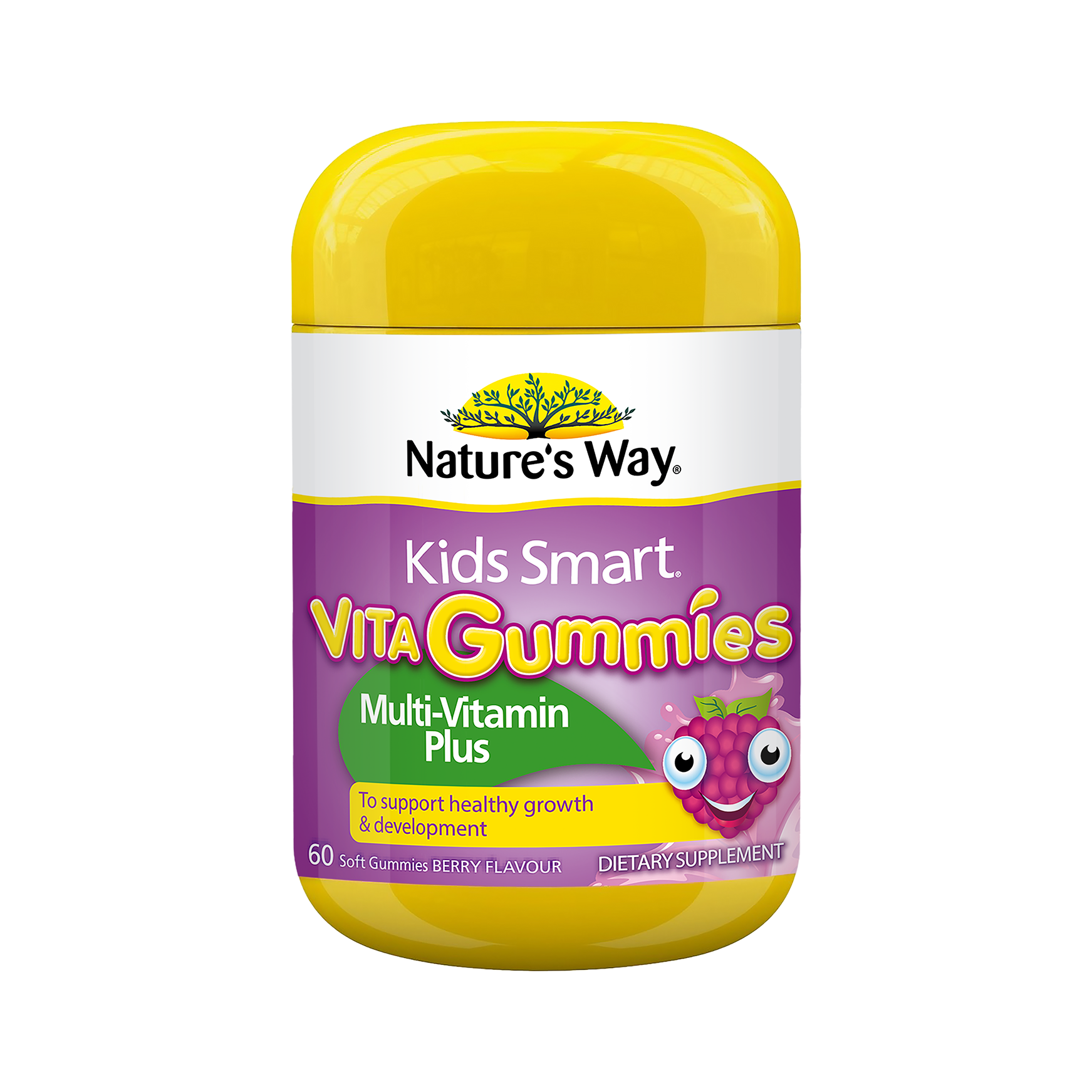 Nature's Way Kids Smart Vita Gummies Multi-Vitamin Plus 60s