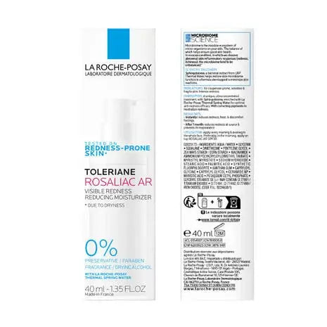 La Roche-Posay's Toleriane Rosaliac Ar Moisturiser For Anti-redness Acne-Prone,all skin tones,Anthelios Ultra Cream Xl Spf 50+ 50ml,Anthelios Ultra-light Invisible Fluid Tinted Spf50+ 50ml,Anthelios Uv Clear Sunscreen Spf 50,Anti-redness,Caring Wash Hydra