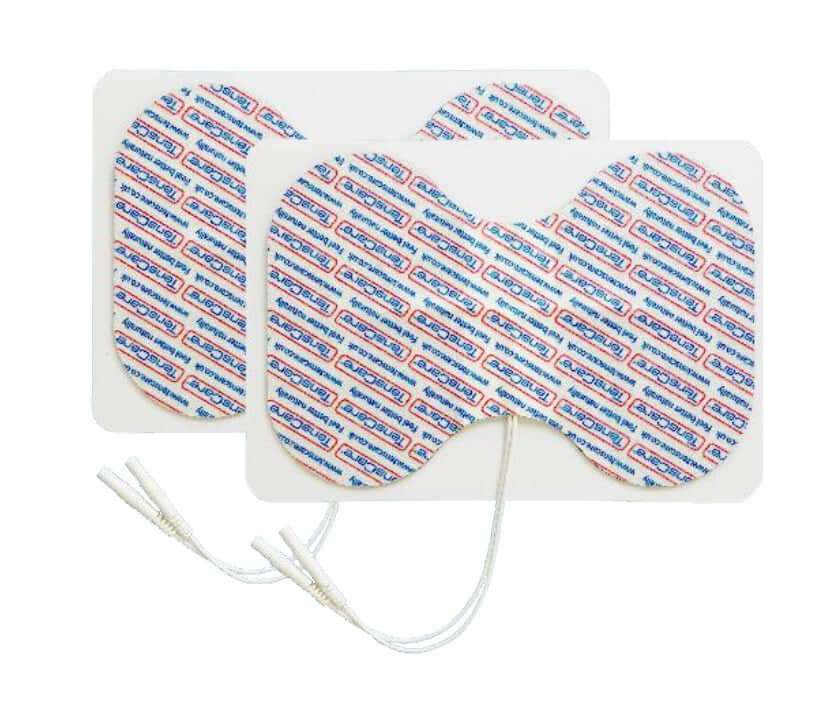 Butterfly Large Surface Electrode, 2 In A Pack For Use With TENS & EMS