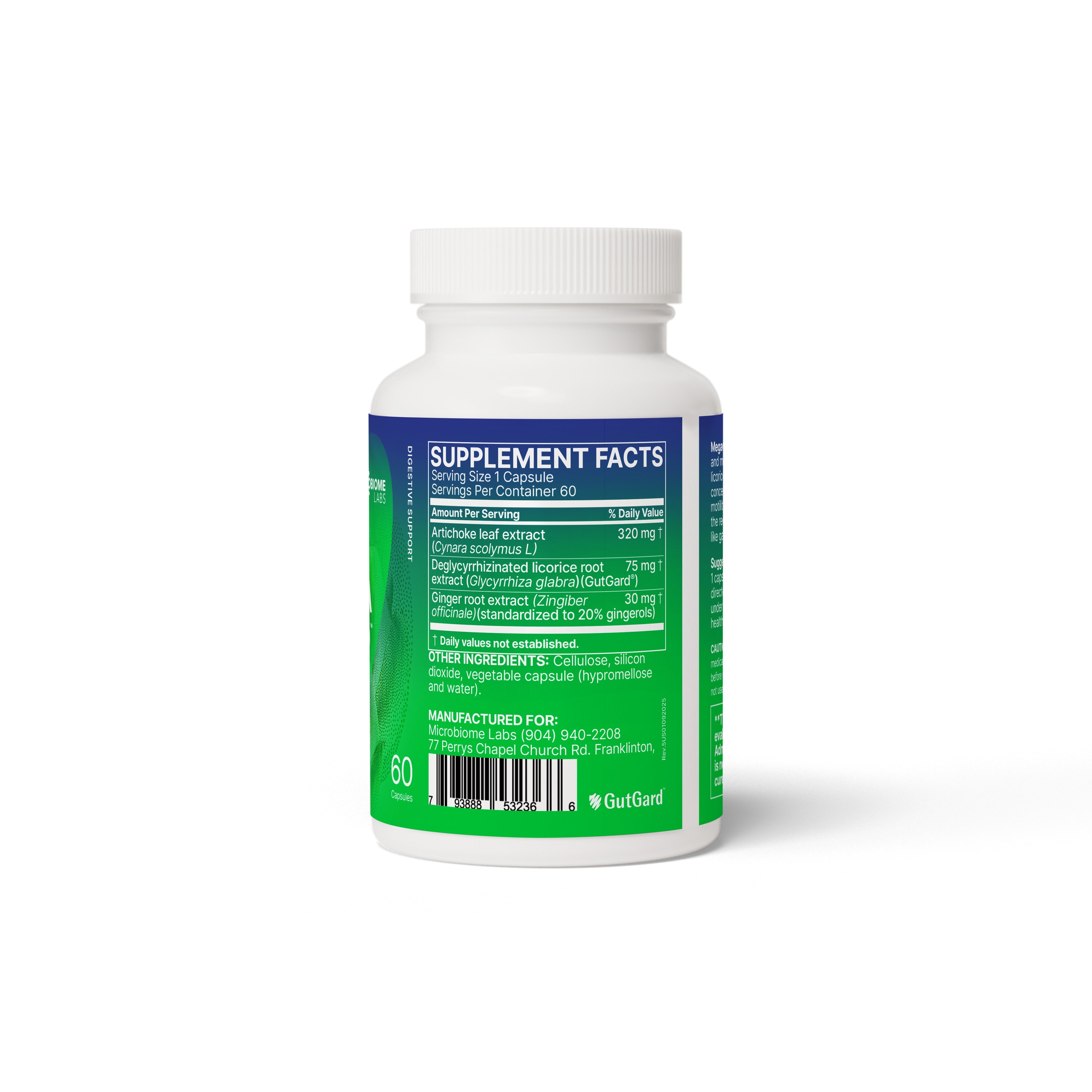 Microbiome Labs MegaGuard 60 Capsules
