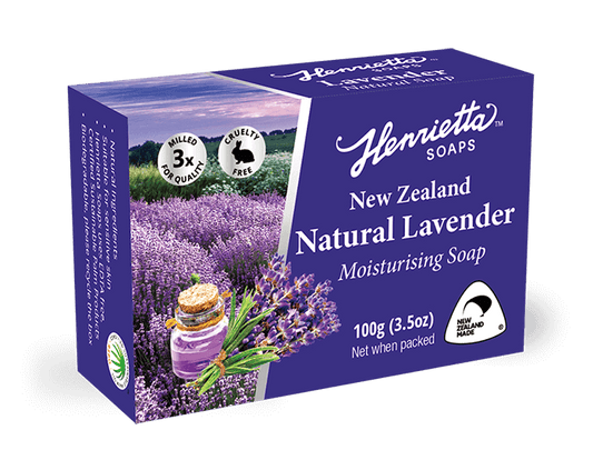 Henrietta Lavender Oatmeal Soap 100g