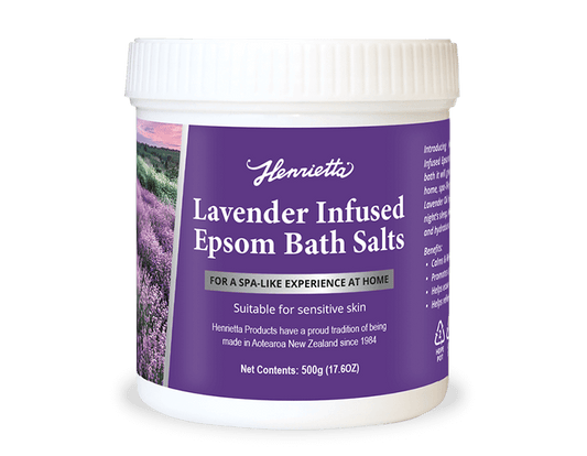 Henrietta Lavender Infused Epsom Bath Salts 500g