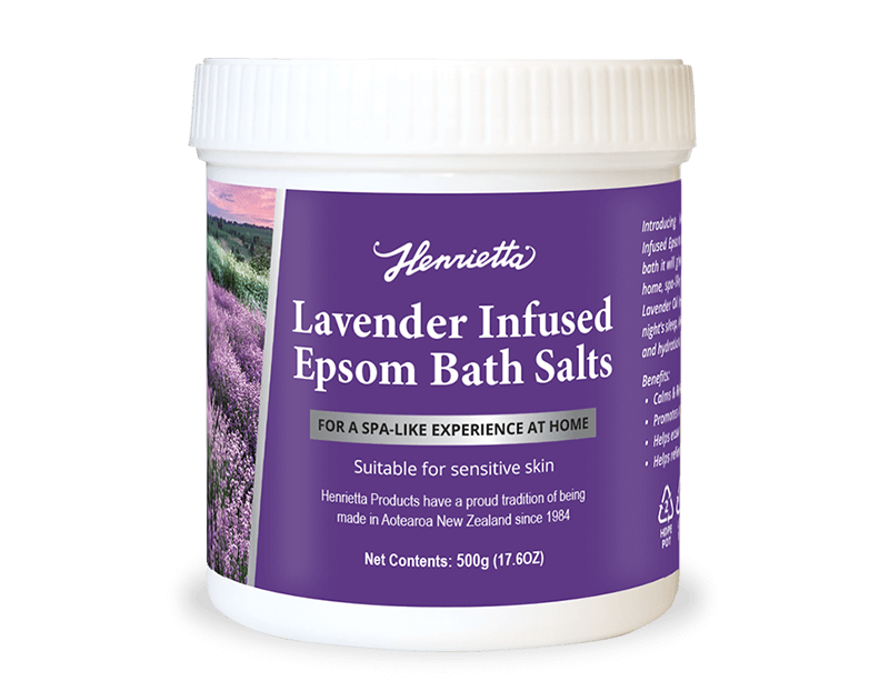 Henrietta Lavender Infused Epsom Bath Salts 500g