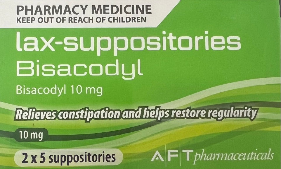 Lax-Suppositories Bisacodyl - Pharmacy Medicine