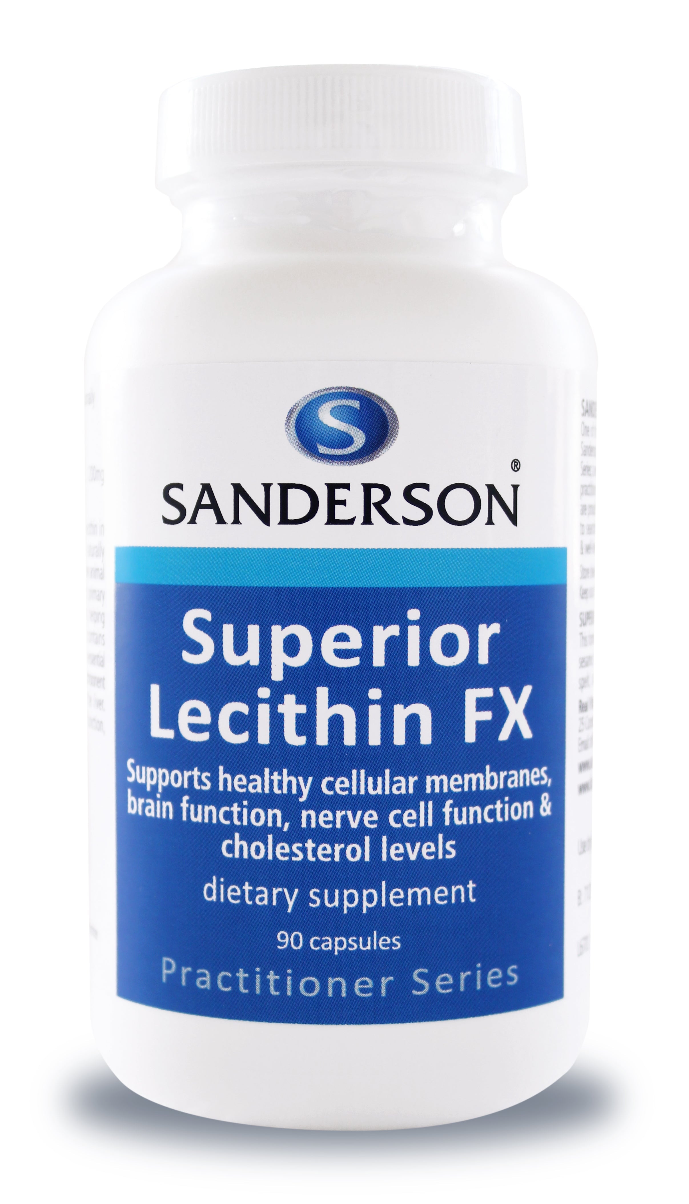 Sanderson Superior Lecithin FX 90 Capsules