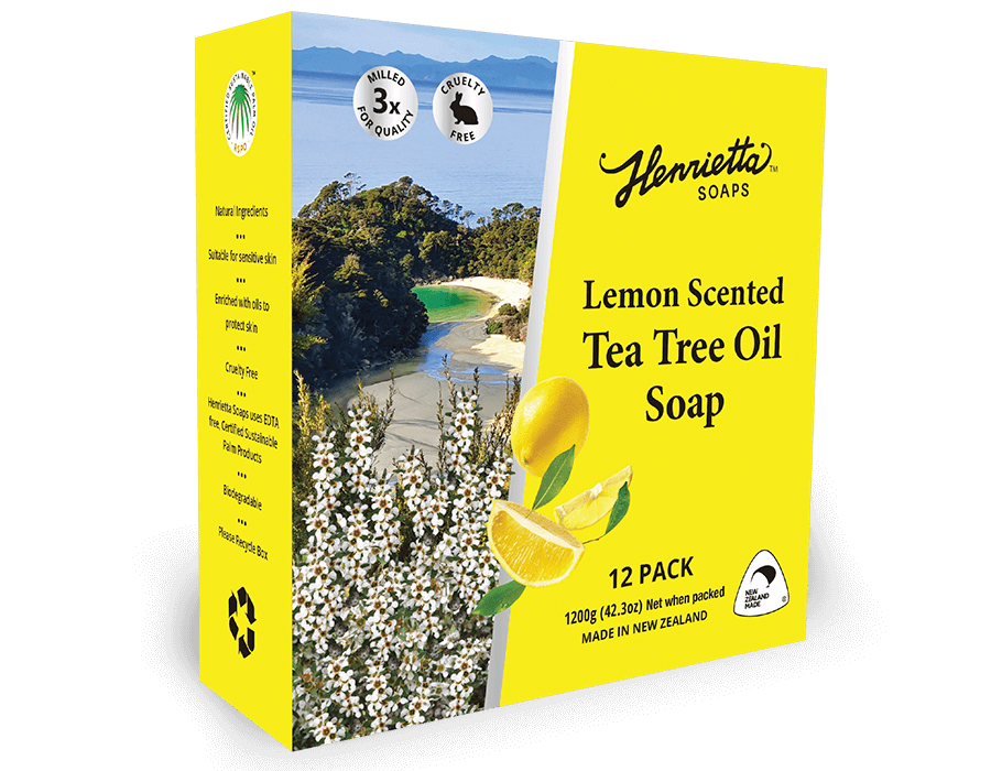 Henrietta Lemon Scented Tea Tree  Oil Soap