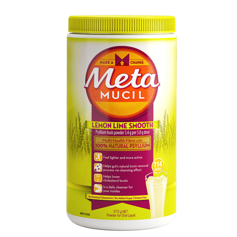 Metamucil Lemon Lime Smooth Fibre Powder 673gm - DominionRoadPharmacy