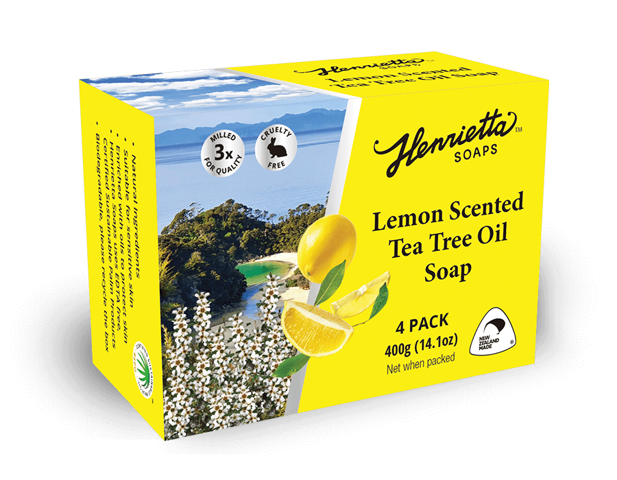 Henrietta Lemon Scented Tea Tree  Oil Soap