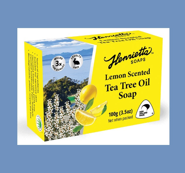 Henrietta Lemon Scented Tea Tree  Oil Soap