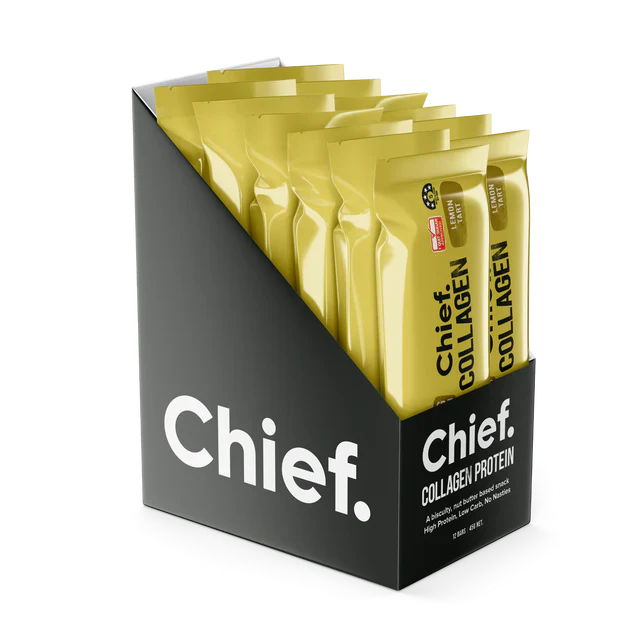 Chief Collagen Protein Bar (Min order 12 bars)