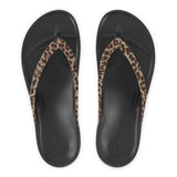 LightFeet Arch Support Jandals - Leopard Print