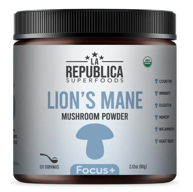 Organic Lion's Mane Mushroom Powder 60g coffee,Lion's Mane,Multi vitamins,multivitamins,Mushroom Coffee,Organic Lion's Mane,Rich in vitamins and minerals,vitamins,Vitamins & Supplements,vitamins and minerals,Vitamins and Supplements,vitamins minerals