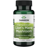 Swanson Lion’s Mane Mushroom 500mg 60C