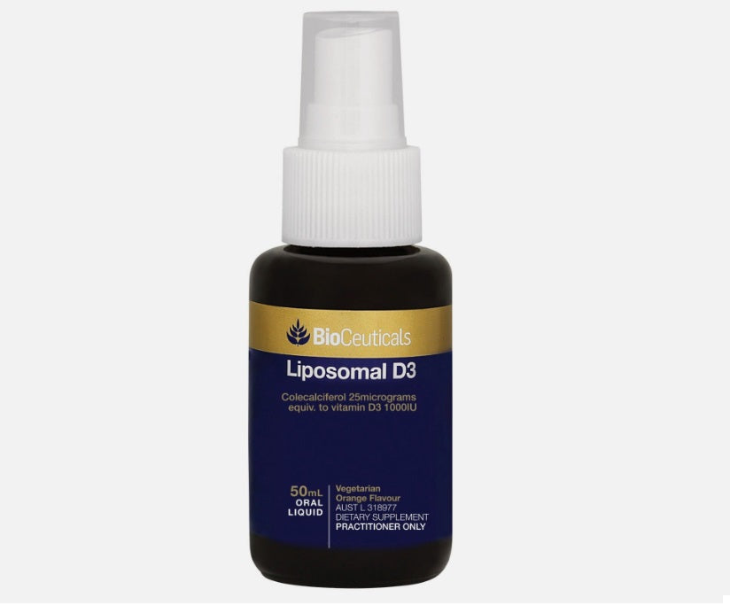 Bioceuticals Liposomal D3 Readily Absorbed and Utilised Vitamin D3 50 ml