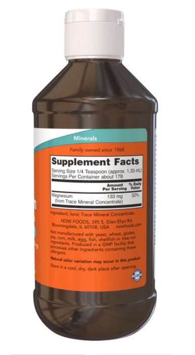 Magnesium Liquid with Trace Minerals 237ml