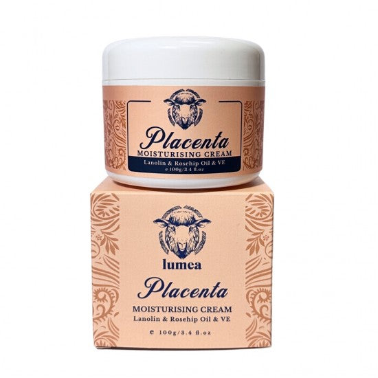 Lumea moisturizing placenta cream 100g Sheep placenta lanolin